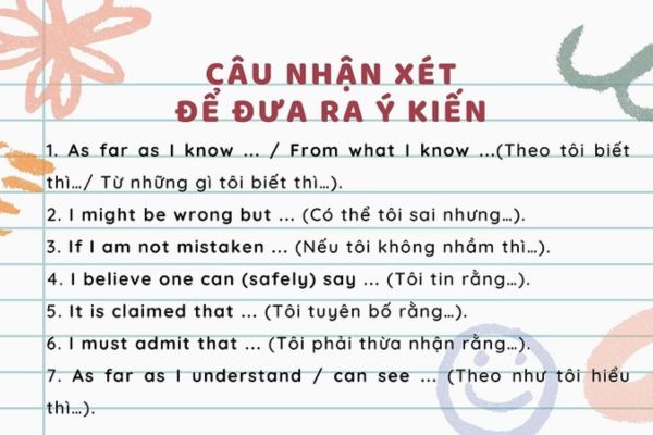 cách ghi nhận xét môn tiếng anh tiểu học