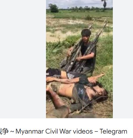 Link Telegram Myanmar Civil War Videos 2024 Man Rợ Nhất