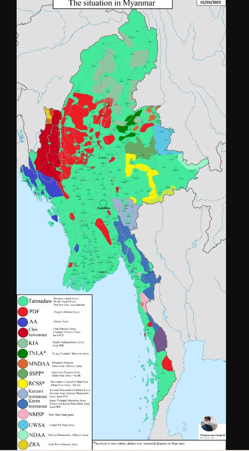 Telegram Myanmar Civil War Videos Man Rợ 2024 Mới Nhất